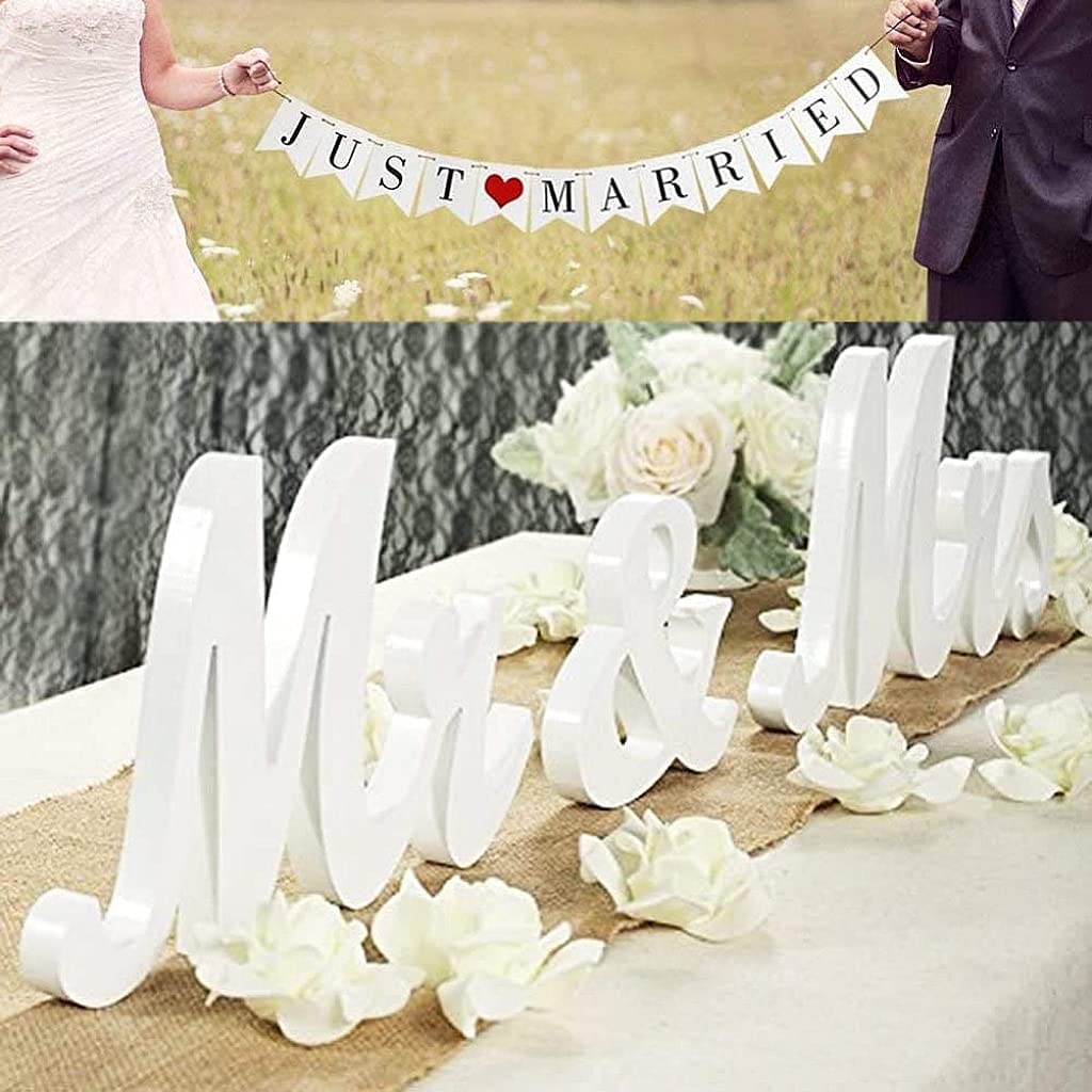 Mr & Mrs Wedding Cutouts